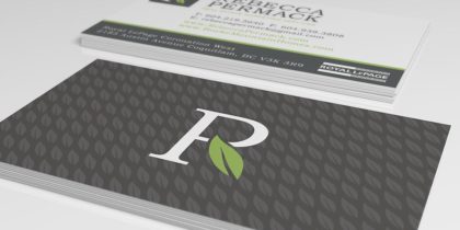 Rebecca Permack Branding / Business Cards