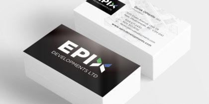 Business Card Design – EPIX Developments